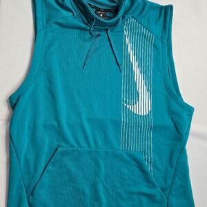 Nike Men's Dri-FIT Sleeveless Hoodie size L